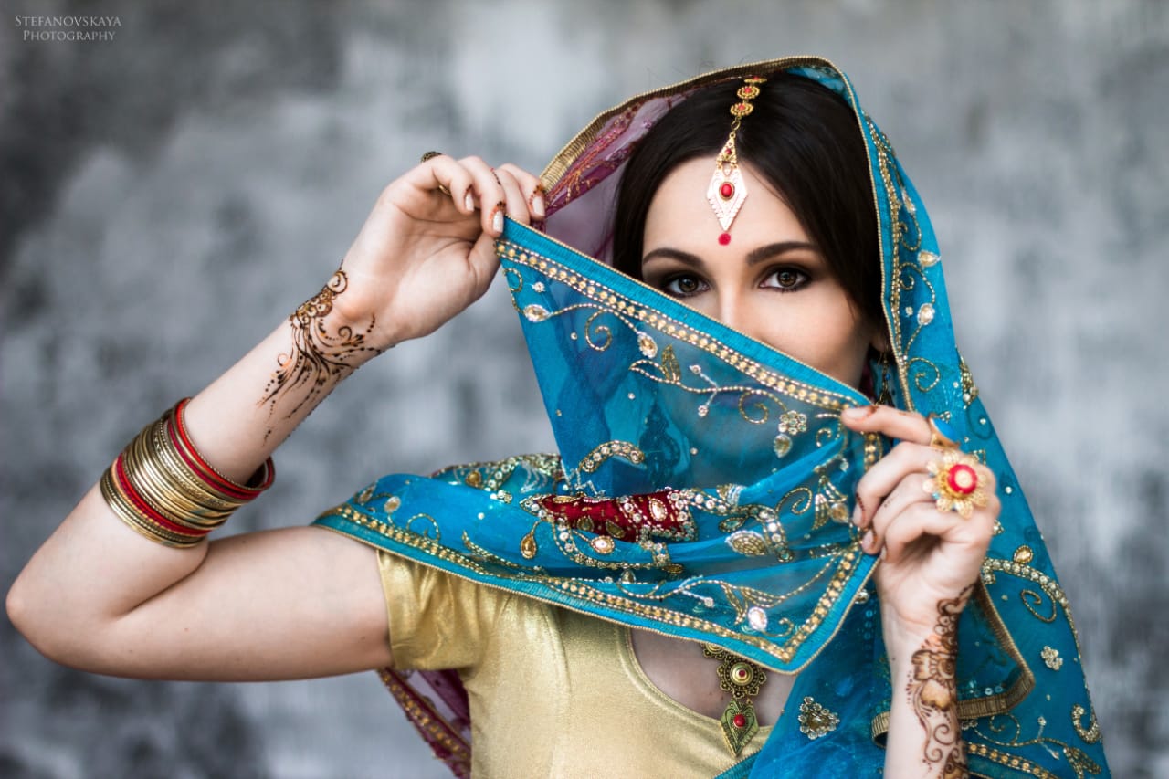 свадебное белое мехенди